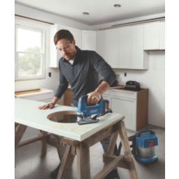 Bosch GST 18V-125 B 18V Li-Ion CoolPack Brushless Cordless Jigsaw with L-Boxx - Bare