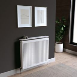 RB UK White Matte Radiator Shelf 600mm x 150mm x 18mm