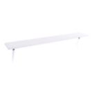 RB UK White Matte Radiator Shelf 600mm x 150mm x 18mm