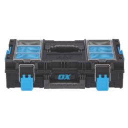 OX Pro TOOLTREK Toolbox with Organiser Top 21"