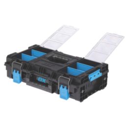 OX Pro TOOLTREK Toolbox with Organiser Top 21"
