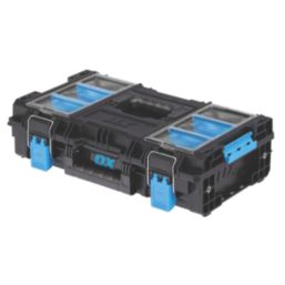 OX Pro TOOLTREK Toolbox with Organiser Top 21"