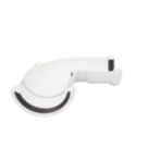 FloPlast RA3W uPVC 50-156° Half Round Gutter Angle White 112mm