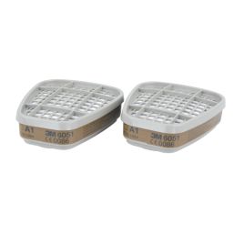 3M 6051 Reusable Respiratory Filters A1 2 Pack