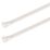 Essentials Non Fire Rated Easy Release Cable Ties Natural 25cm x 0.75cm 100 Pack
