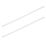 Essentials Non Fire Rated Easy Release Cable Ties Natural 25cm x 0.75cm 100 Pack