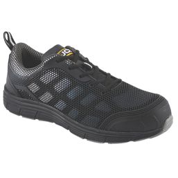 JCB Cagelow Size 9  Black   Steel Toe Cap Safety Trainers