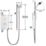 Mira Sport White/Chrome 7.5kW  Electric Shower