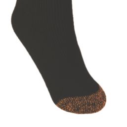 Scruffs Trade Socks Black  10-13 3 Pairs