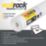 Wallrock White Fibreliner Wallpaper 750mm x 20m