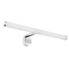 Sylvania Sylmirror 400mm LED Warm White Flute Bathroom Mirror Light Chrome 6W 540lm