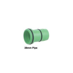 Flomasta  Polybutylene & PEX Push-Fit Double Seal Pipe Insert 28mm 10 Pack