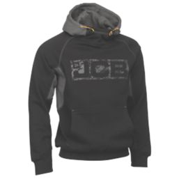 JCB Horton Hoodie Black/Grey Medium 40-42" Chest