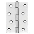 Zinc-Plated  Loose Pin Butt Hinges 100mm x 41mm 2 Pack