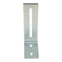 Essentials Adjustable Corner Bracket Silver 55mm x 120mm x 30mm