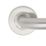 Eurospec  Fire Rated Safety Lever on Rose Pair Satin Stainless Steel