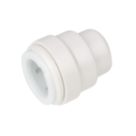 JG Speedfit  Plastic Push-Fit Stop Ends 15mm 10 Pack