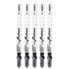 Bosch  T101BRF Wood Jigsaw Blades 100mm 5 Pack
