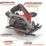 Einhell Professional TP-CS 18/165 LI BL 165mm 18V Li-Ion Power X-Change Brushless Cordless Circular Saw - Bare