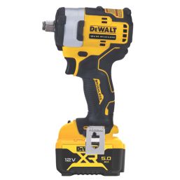 DEWALT DCF901P1-GB 12V 1 x 5Ah Li-Ion XR Brushless Cordless Impact Wrench