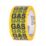 Arctic Hayes 662030-50M Gas ID Tape Yellow/Black 50m x 50mm