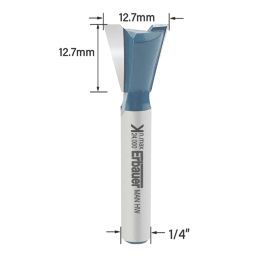 Erbauer  1/4" 14° Dovetail Shaped Router Cutter 12.7mm x 12.7mm