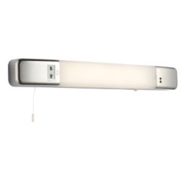 LAP  Dual Voltage LED Shaver Light Chrome Effect 7W 480lm