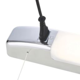 LAP  Dual Voltage LED Shaver Light Chrome Effect 7W 480lm