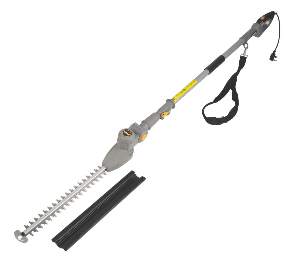 Titan TTB826HDC 50cm 550W 230240V Corded Pole Hedge Trimmer Screwfix