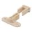 Hafele Drawer & Panel Connectors Cream White 10 Pack