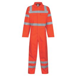 Wearwell   Flame Retardant Boilersuit Orange Large 46" Chest 31" L