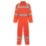 Wearwell   Flame Retardant Boilersuit Orange Large 46" Chest 31" L