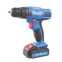 Hyundai HY2175  18V 1 x 1.5Ah Li-Ion   Cordless Drill Driver with Accessory Set