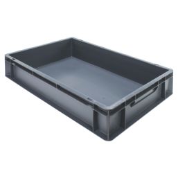 Barton 22Ltr 400mm x 600mm x 120mm Grey Euro Container