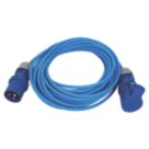 Carroll & Meynell Blue 230V 16A Extension Lead 14m x 1.5mm²