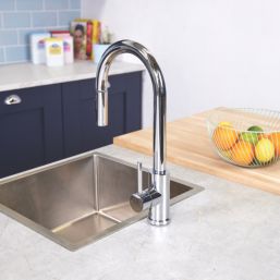 ETAL Cato  Pull-Out Style Kitchen Mixer Tap Chrome Finish