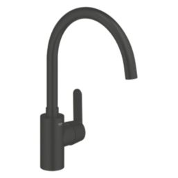 Grohe Get Single Lever Kitchen Sink Mixer Tap Matt Black
