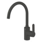 Grohe Get Single Lever Kitchen Sink Mixer Tap Matt Black