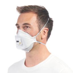 3M Aura Comfort Cool Flow Particulate 9332+ Disposable Valved Respirator P3 2 Pack