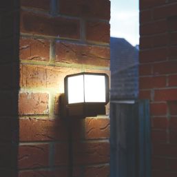 Brackenheath iSpot Deco Indoor & Outdoor Cube Wall Light Black