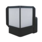 Brackenheath iSpot Deco Indoor & Outdoor Cube Wall Light Black