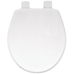 Bemis York Soft-Close Toilet Seat Thermoplastic White