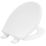 Bemis York Soft-Close Toilet Seat Thermoplastic White