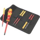 Wera Kraftform Kompakt 7 Universal 2 Tool Finder VDE Interchangeable Insulated Screwdriver Set 7 Pieces