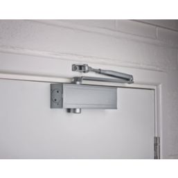 Briton 1120B Overhead Door Closer Silver