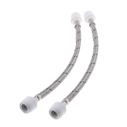 Hep2O Push-Fit Connection Flexible Tap Connectors 22mm x 22mm x 500mm 2 Pack