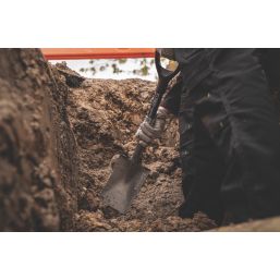 Roughneck Gorilla Square Head Heavy Duty Sharp-Edge Micro Shovel