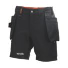 Scruffs Alverton Stretch Holster Work Shorts Black 36" W