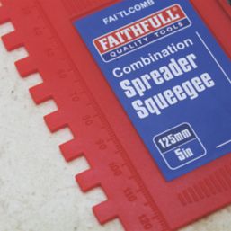 Faithfull  Combination Tile Grout Spreader 5"