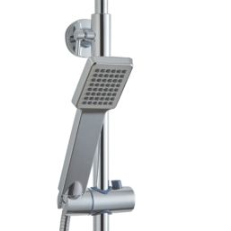 Highlife Bathrooms Nairn Series 2 Rear-Fed Exposed Chrome Thermostatic Shower
